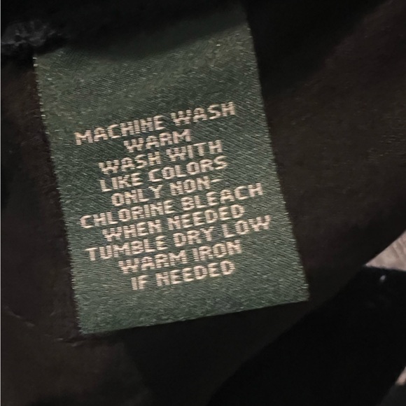 Lauren Ralph Lauren green label Navy Cargo Pants with Drawstring size 8 (P235) - Picture 7 of 9